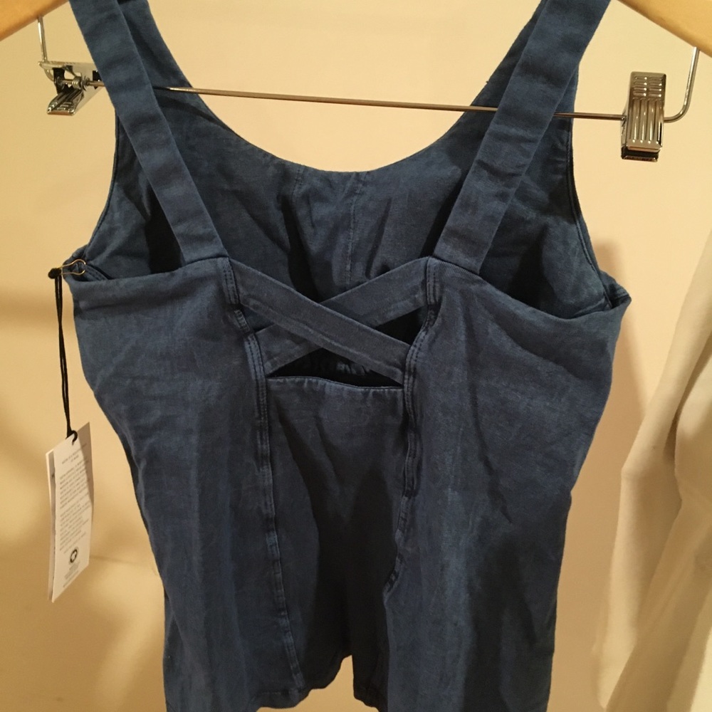 Satva ‘Hatha’ organic cotton/spandex  x-back cami